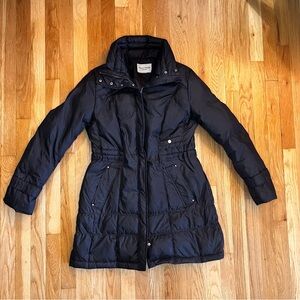 Cole Haan Black Puffer Jacket Lightweight Casual